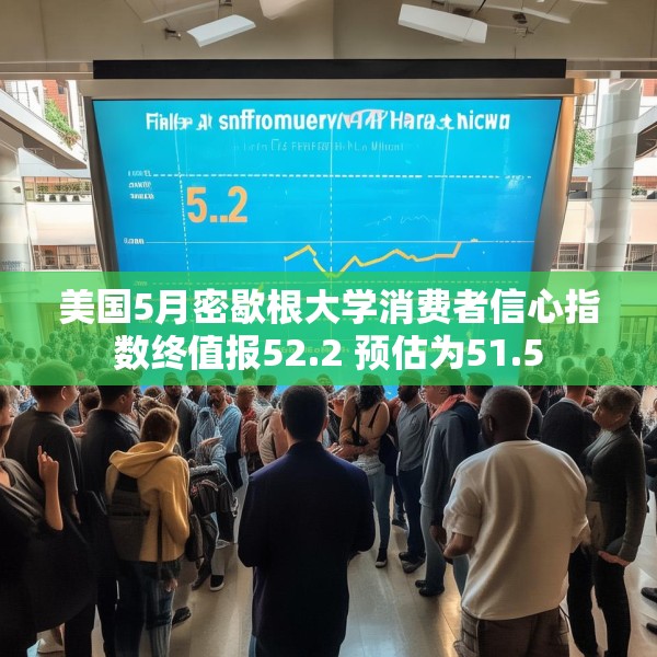 美国5月密歇根大学消费者信心指数终值报52.2 预估为51.5