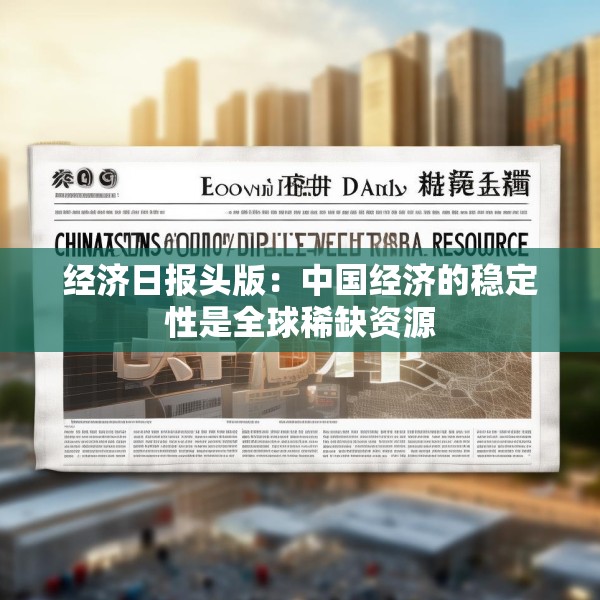 经济日报头版：中国经济的稳定性是全球稀缺资源