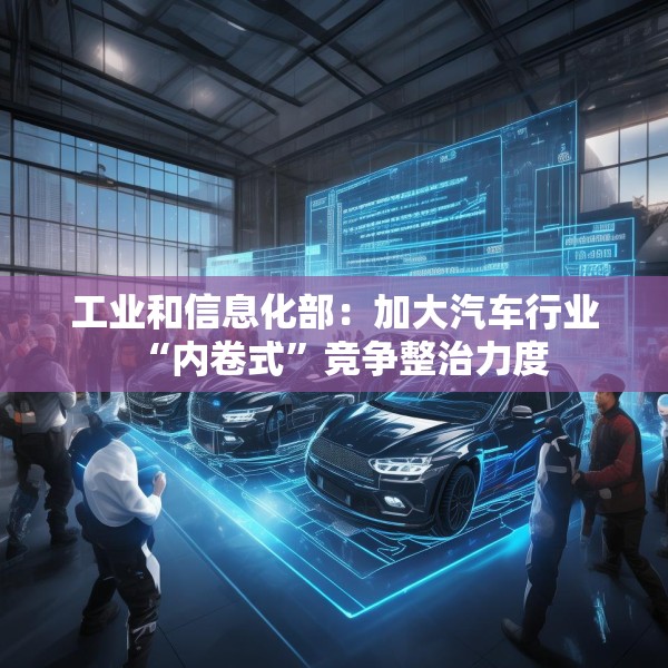 工业和信息化部：加大汽车行业“内卷式”竞争整治力度