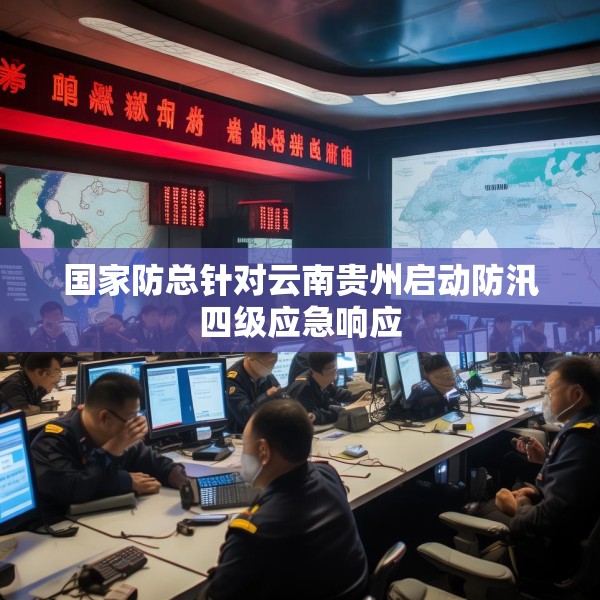 国家防总针对云南贵州启动防汛四级应急响应