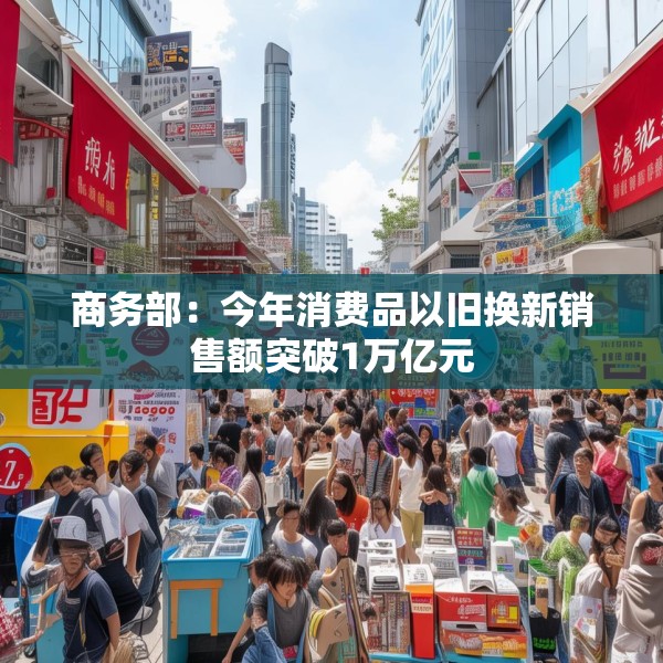 商务部：今年消费品以旧换新销售额突破1万亿元