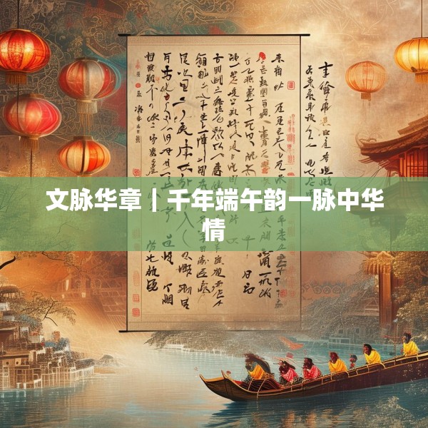 文脉华章｜千年端午韵一脉中华情
