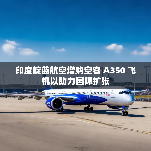 印度靛蓝航空增购空客 A350 飞机以助力国际扩张
