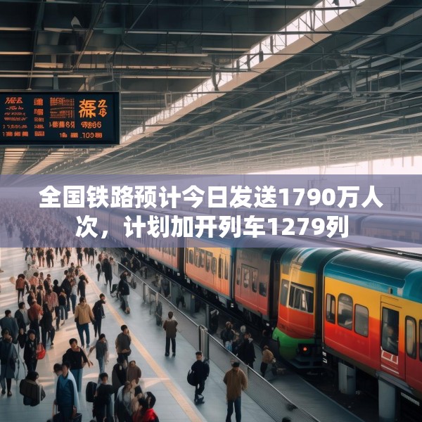 全国铁路预计今日发送1790万人次，计划加开列车1279列