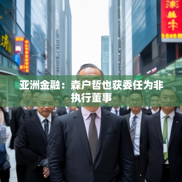 亚洲金融：森户哲也获委任为非执行董事