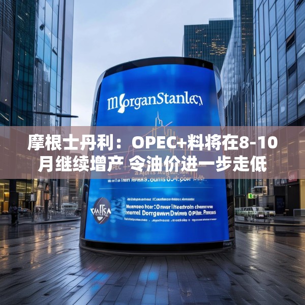 摩根士丹利：OPEC+料将在8-10月继续增产 令油价进一步走低