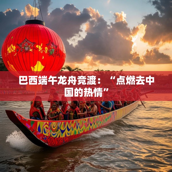 巴西端午龙舟竞渡：“点燃去中国的热情”