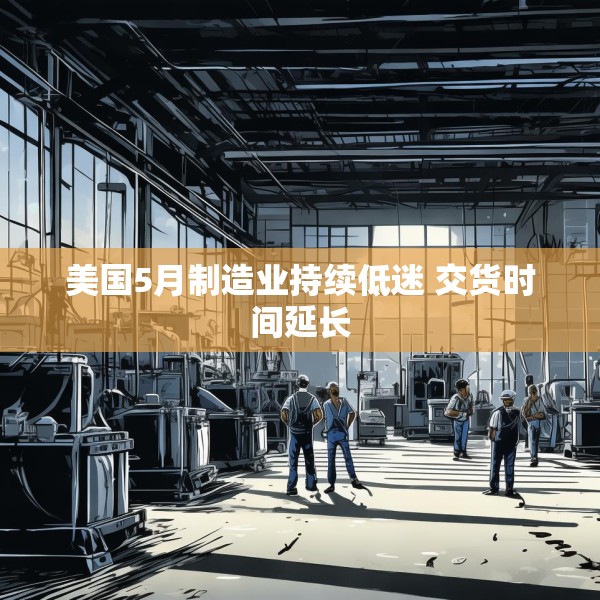 美国5月制造业持续低迷 交货时间延长