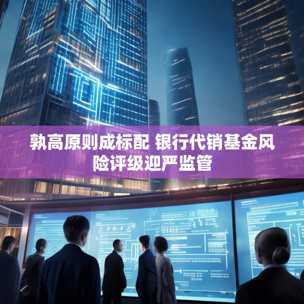 孰高原则成标配 银行代销基金风险评级迎严监管