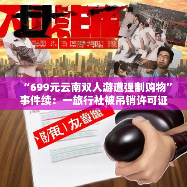 “699元云南双人游遭强制购物”事件续：一旅行社被吊销许可证