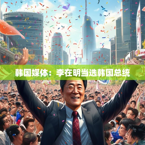 韩国媒体：李在明当选韩国总统