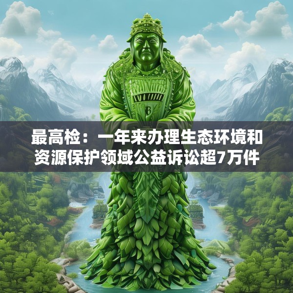 最高检：一年来办理生态环境和资源保护领域公益诉讼超7万件