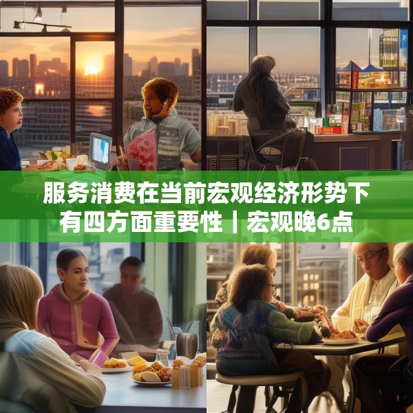 服务消费在当前宏观经济形势下有四方面重要性｜宏观晚6点