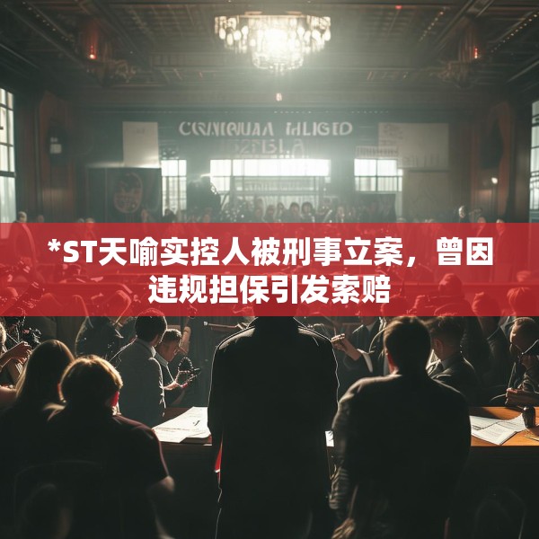 *ST天喻实控人被刑事立案，曾因违规担保引发索赔