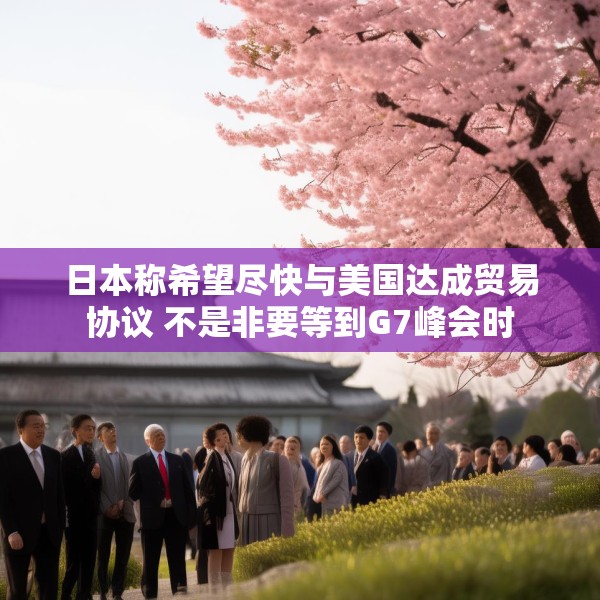日本称希望尽快与美国达成贸易协议 不是非要等到G7峰会时
