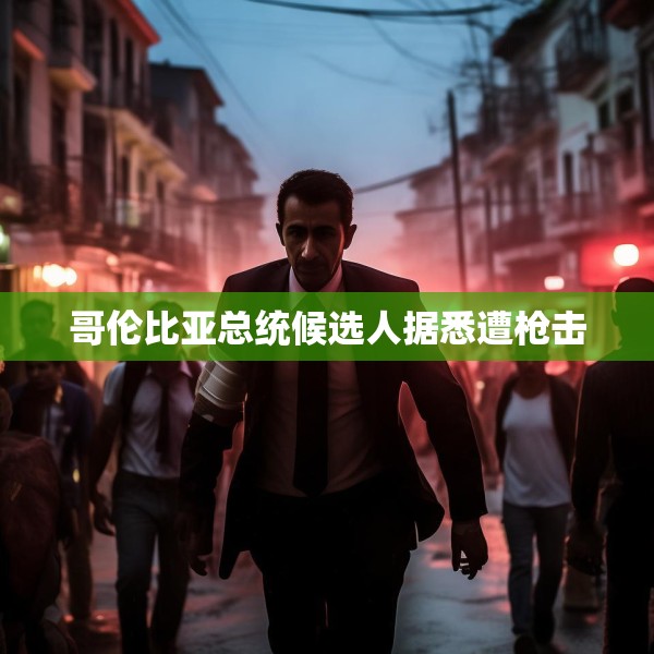 哥伦比亚总统候选人据悉遭枪击