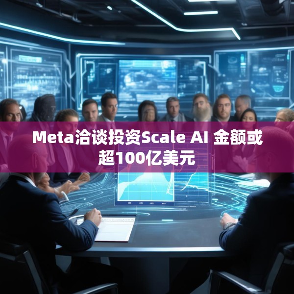 Meta洽谈投资Scale AI 金额或超100亿美元
