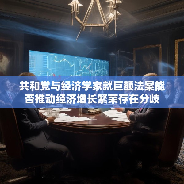 共和党与经济学家就巨额法案能否推动经济增长繁荣存在分歧