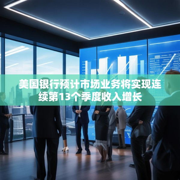 美国银行预计市场业务将实现连续第13个季度收入增长