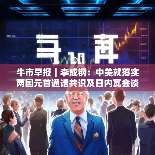 牛市早报｜李成钢：中美就落实两国元首通话共识及日内瓦会谈共识达成框架