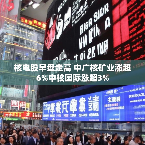 核电股早盘走高 中广核矿业涨超6%中核国际涨超3%