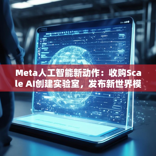 Meta人工智能新动作：收购Scale AI创建实验室，发布新世界模型