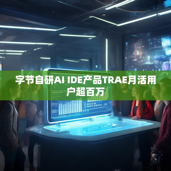 字节自研AI IDE产品TRAE月活用户超百万