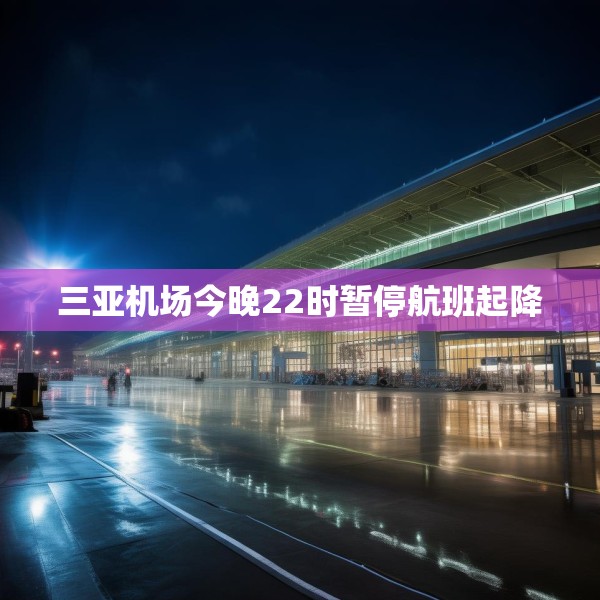三亚机场今晚22时暂停航班起降
