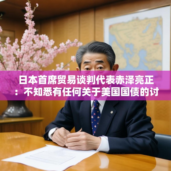 日本首席贸易谈判代表赤泽亮正：不知悉有任何关于美国国债的讨论