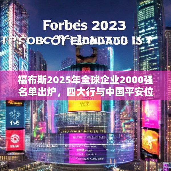 福布斯2025年全球企业2000强名单出炉，四大行与中国平安位列前五