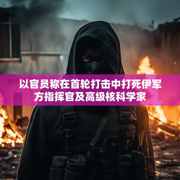 以官员称在首轮打击中打死伊军方指挥官及高级核科学家