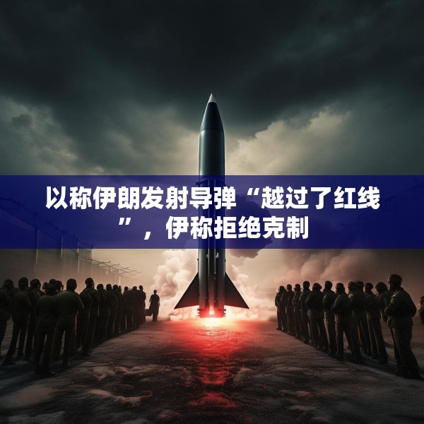 以称伊朗发射导弹“越过了红线”，伊称拒绝克制