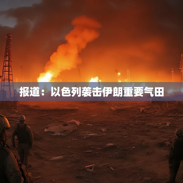 报道：以色列袭击伊朗重要气田