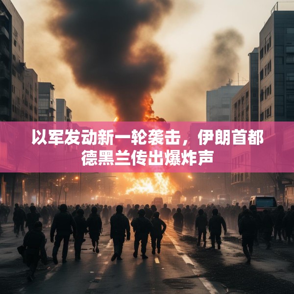 以军发动新一轮袭击，伊朗首都德黑兰传出爆炸声