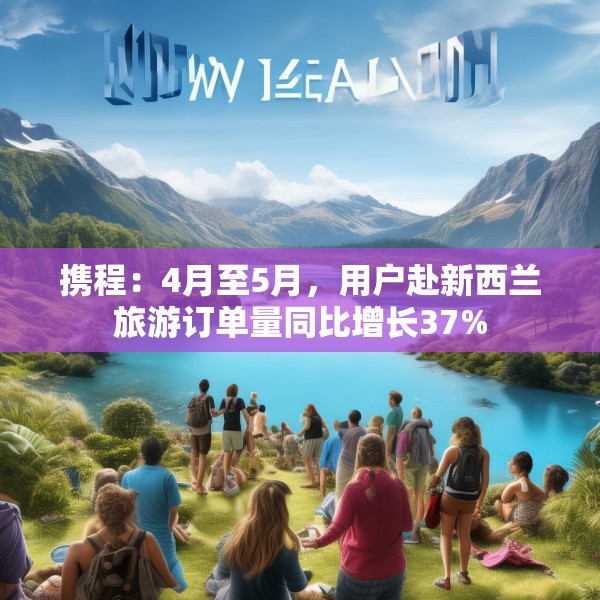 携程：4月至5月，用户赴新西兰旅游订单量同比增长37%