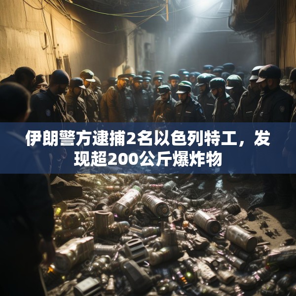 伊朗警方逮捕2名以色列特工，发现超200公斤爆炸物