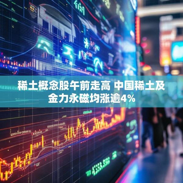 稀土概念股午前走高 中国稀土及金力永磁均涨逾4%