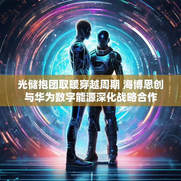 光储抱团取暖穿越周期 海博思创与华为数字能源深化战略合作