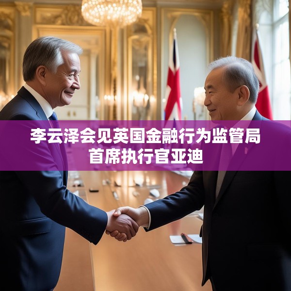 李云泽会见英国金融行为监管局首席执行官亚迪
