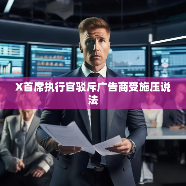 X首席执行官驳斥广告商受施压说法