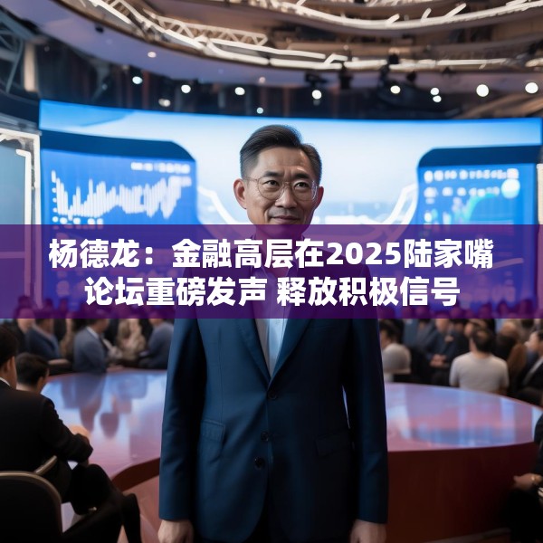 杨德龙：金融高层在2025陆家嘴论坛重磅发声 释放积极信号