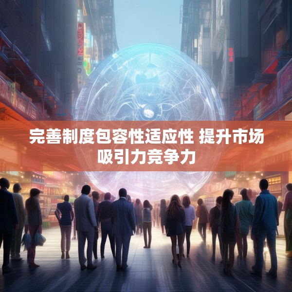完善制度包容性适应性 提升市场吸引力竞争力