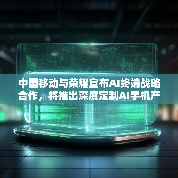 中国移动与荣耀宣布AI终端战略合作，将推出深度定制AI手机产品