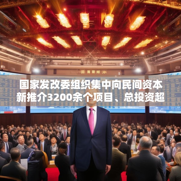 国家发改委组织集中向民间资本新推介3200余个项目、总投资超3万亿