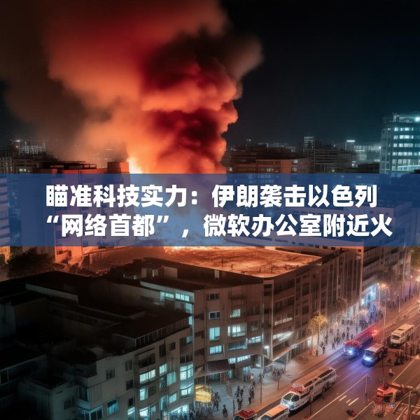 瞄准科技实力：伊朗袭击以色列“网络首都”，微软办公室附近火光冲天