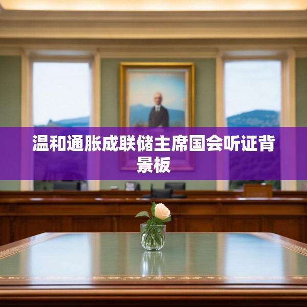 温和通胀成联储主席国会听证背景板