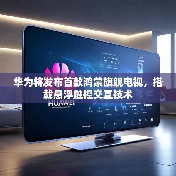 华为将发布首款鸿蒙旗舰电视，搭载悬浮触控交互技术