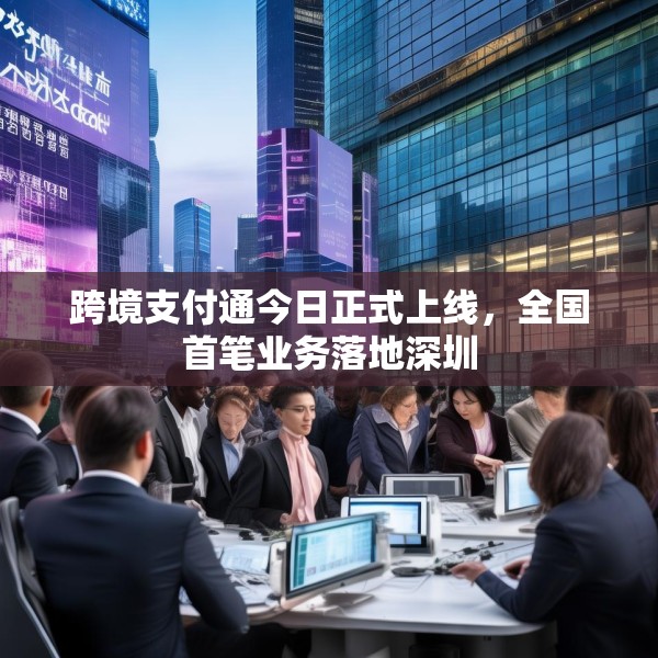 跨境支付通今日正式上线，全国首笔业务落地深圳