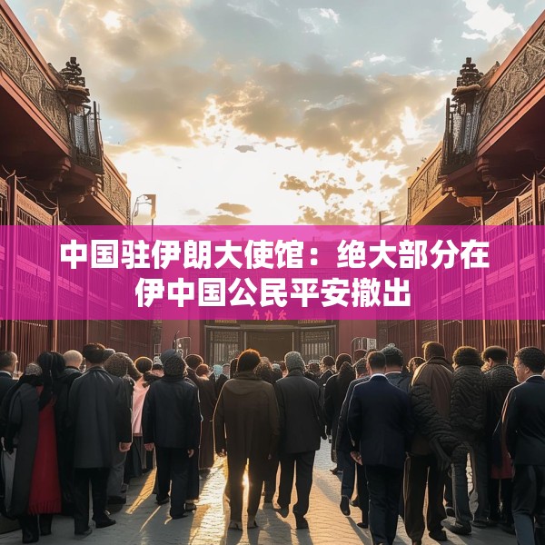 中国驻伊朗大使馆：绝大部分在伊中国公民平安撤出