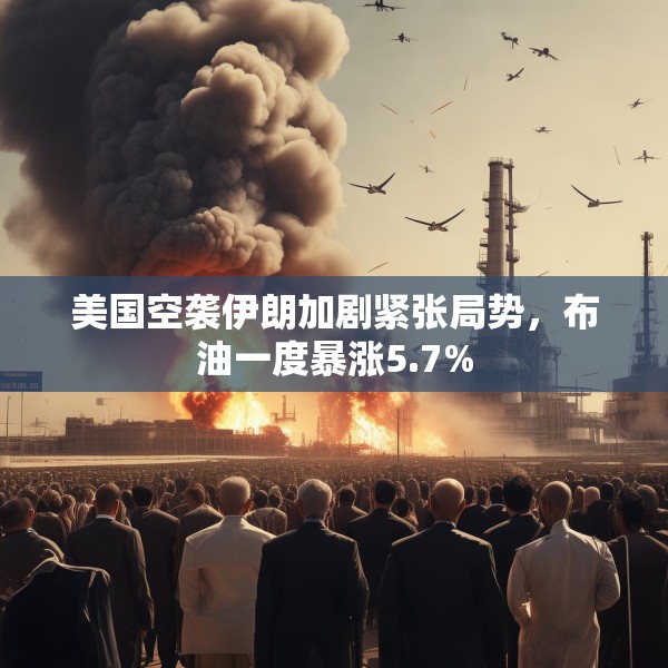 美国空袭伊朗加剧紧张局势，布油一度暴涨5.7%